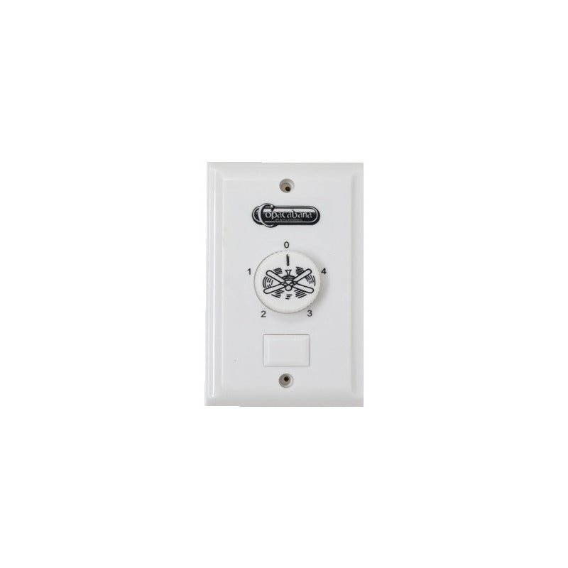 Ventilador Copacabana Il, Chocolate, 3 Aspas De Acero, 56
