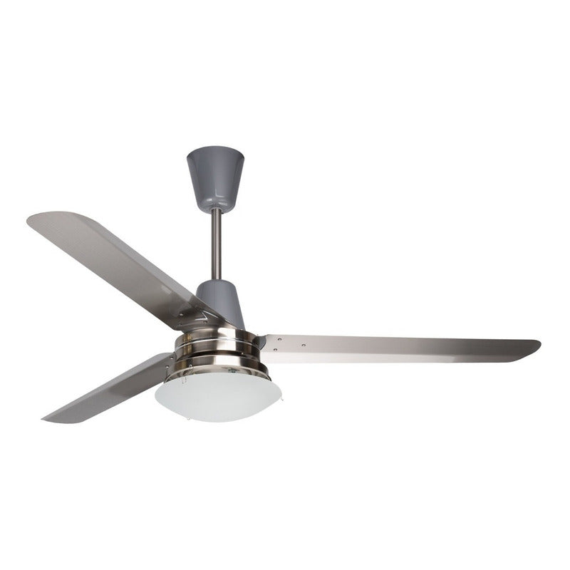 Paquete De 3 Ventiladores Copacabana Ill, Níquel, 3 Aspas.