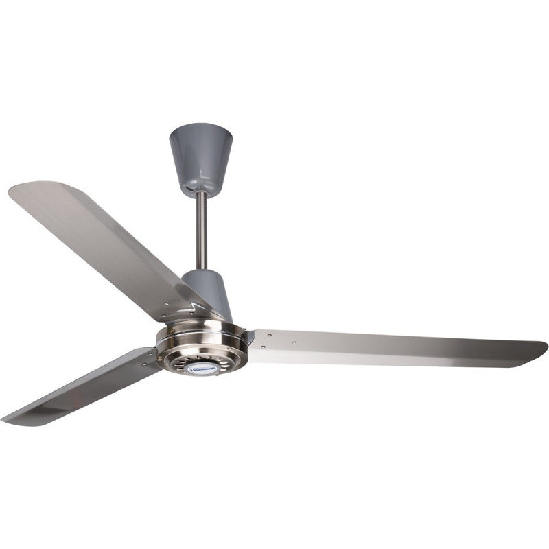 Paquete De 3 Ventiladores Copacabana Il, Níquel, 3 Aspas.