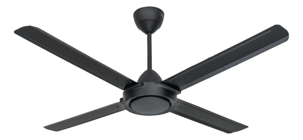 Ventilador Copacabana De Techo Modelo Beta 4 Aspas Negro