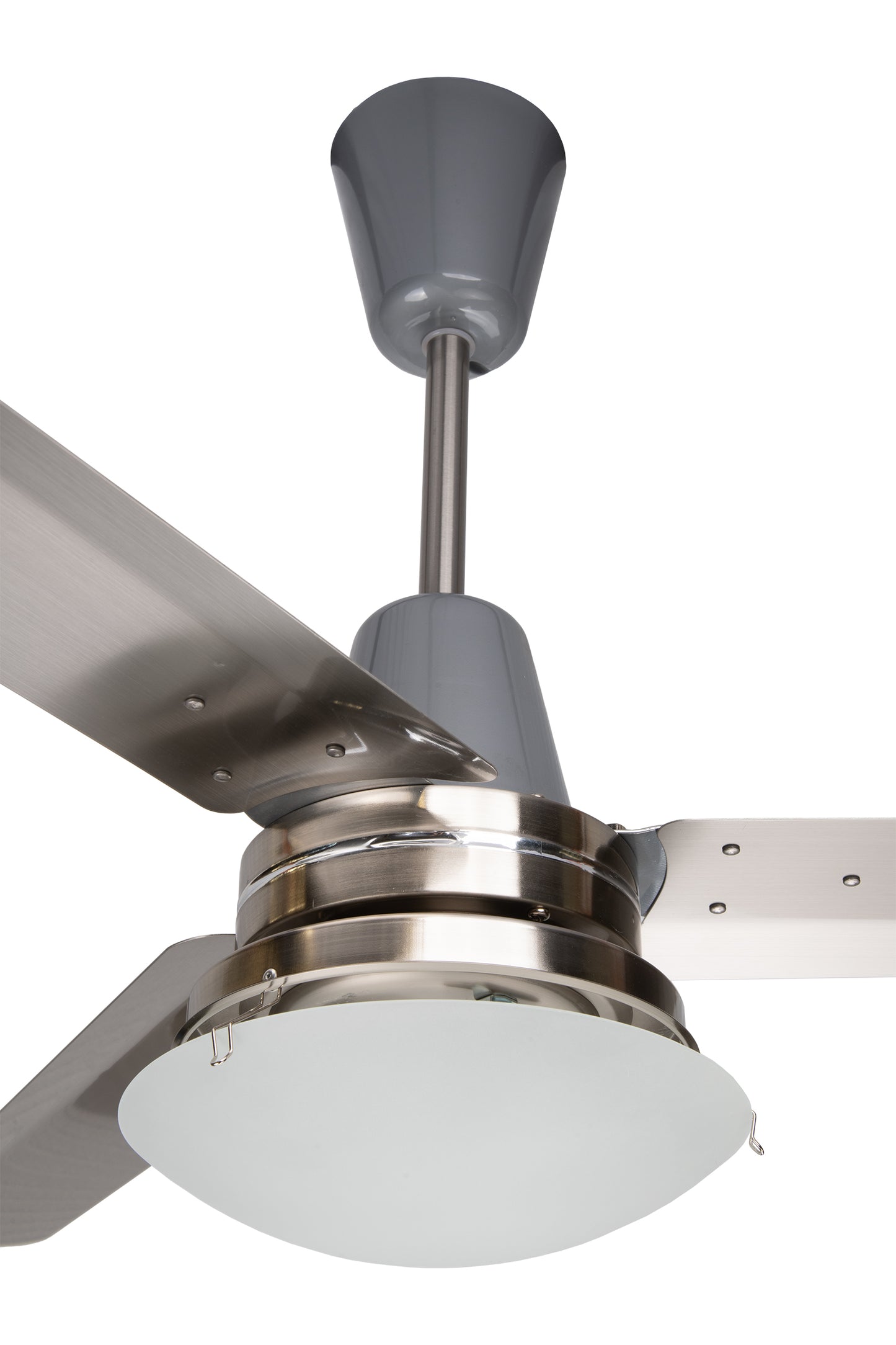 Ventilador Copacabana III Niquel Aspas de Acero Inoxidable