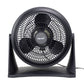 Ventilador De Piso y Pared Mytek 3337 De 12 Pulgadas Plástico Cantidad De Aspas 3 Color De La Estructura Negro.