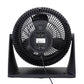 Ventilador De Piso y Pared Mytek 3337 De 12 Pulgadas Plástico Cantidad De Aspas 3 Color De La Estructura Negro.