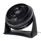 Ventilador De Piso y Pared Mytek 3337 De 12 Pulgadas Plástico Cantidad De Aspas 3 Color De La Estructura Negro.