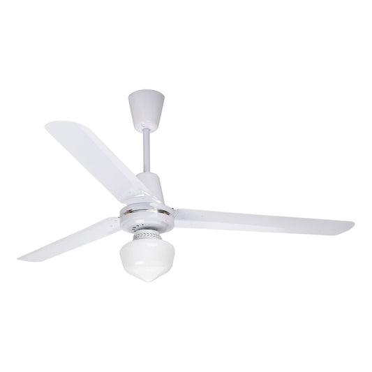 Paquete De 4ventiladores Copacabana Ii Con Luz Blanco Lamina 1.422 M 60hz Blanco Blanco Lámina 3