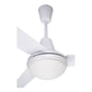 Paquete De 3 Ventiladores Copacabana I, Blanco, 3 Aspas.