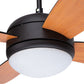 Ventilador De Techo Copacabana Esferita 44  Chocolate 4aspas