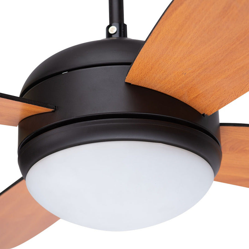 Ventilador De Techo Copacabana Esferita 44  Chocolate 4aspas