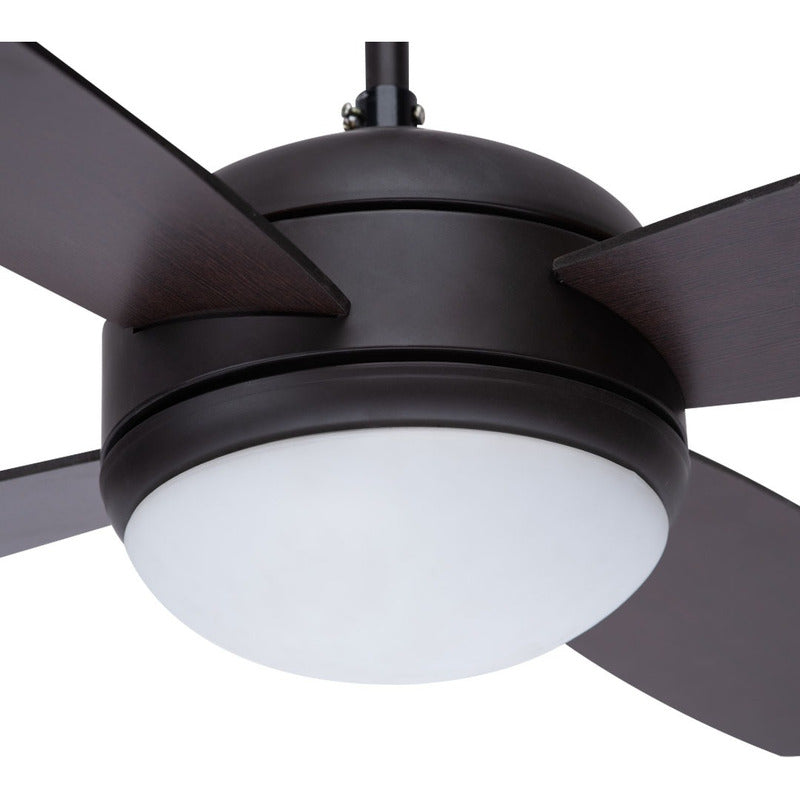 Ventilador De Techo Copacabana Esferita 44  Chocolate 4aspas
