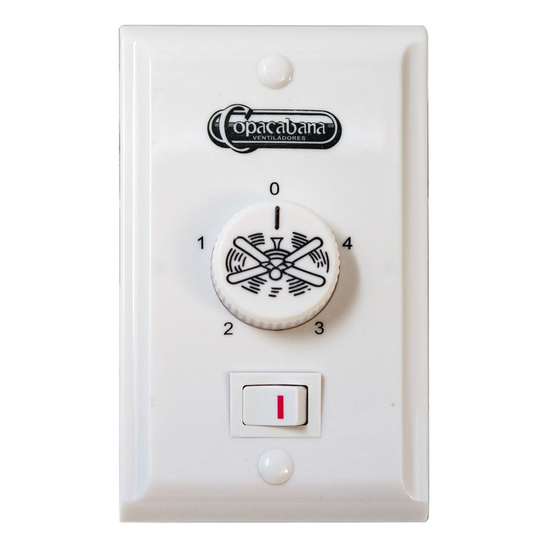 Paquete De 3 Ventiladores De Techo Copacabana 3 Blanco Alumi
