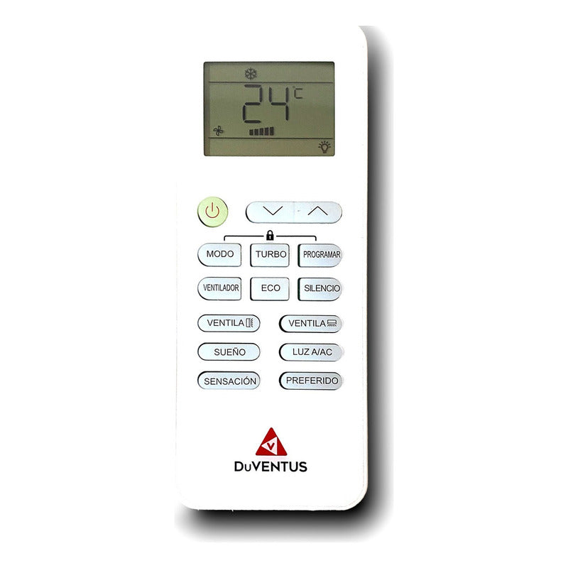 Duventus Nova Classic Aire Acondicionado Mini Split Frío Calor Blanco