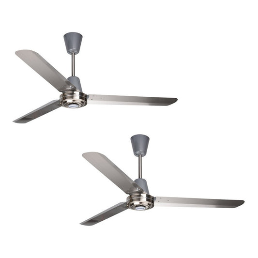 Paquete De 2 Ventiladores Copacabana 2  Niquel