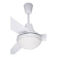 Ventilador De Techo Copacabana I Blanco Aspas De Aluminio