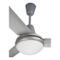 Ventilador De Techo Copacabana Copacabana I Con 3 Palas De Aluminio Color Níquel Cepillado Estructura Color Níquel Cepillado, 1.422m De Diámetro