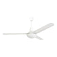 Ventilador De Techo Copacabana Copacabana I Con 3 Palas De Aluminio Color Blanco Estructura Color Blanco, 1.422m De Diámetro