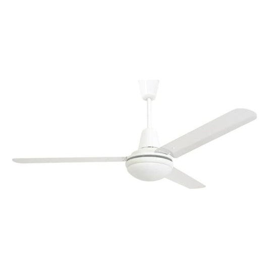 Ventilador De Techo Copacabana Copacabana I Con 3 Palas De Aluminio Color Blanco Estructura Color Blanco, 1.422m De Diámetro