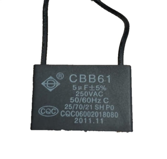 Capacitor para motor de ventilador Copacabana